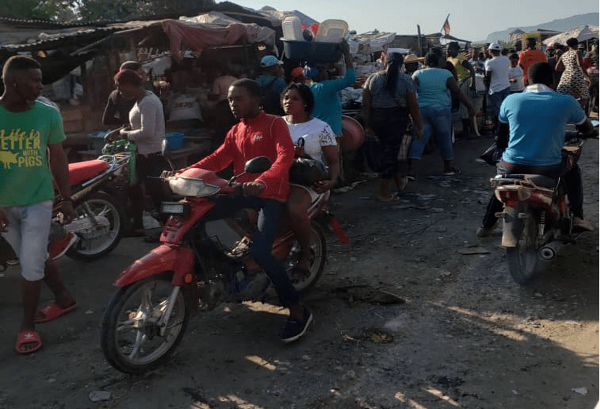 Masks: A Luxury Item in Haiti