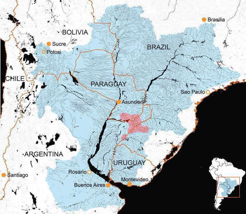 Los (7) mitos del PARAGUAY, ubicado al sur de BRASIL y norte de  ARGENTINA, The (7) myths of PARAGUAY, located to the south of BRAZIL and  north of ARGENTINA