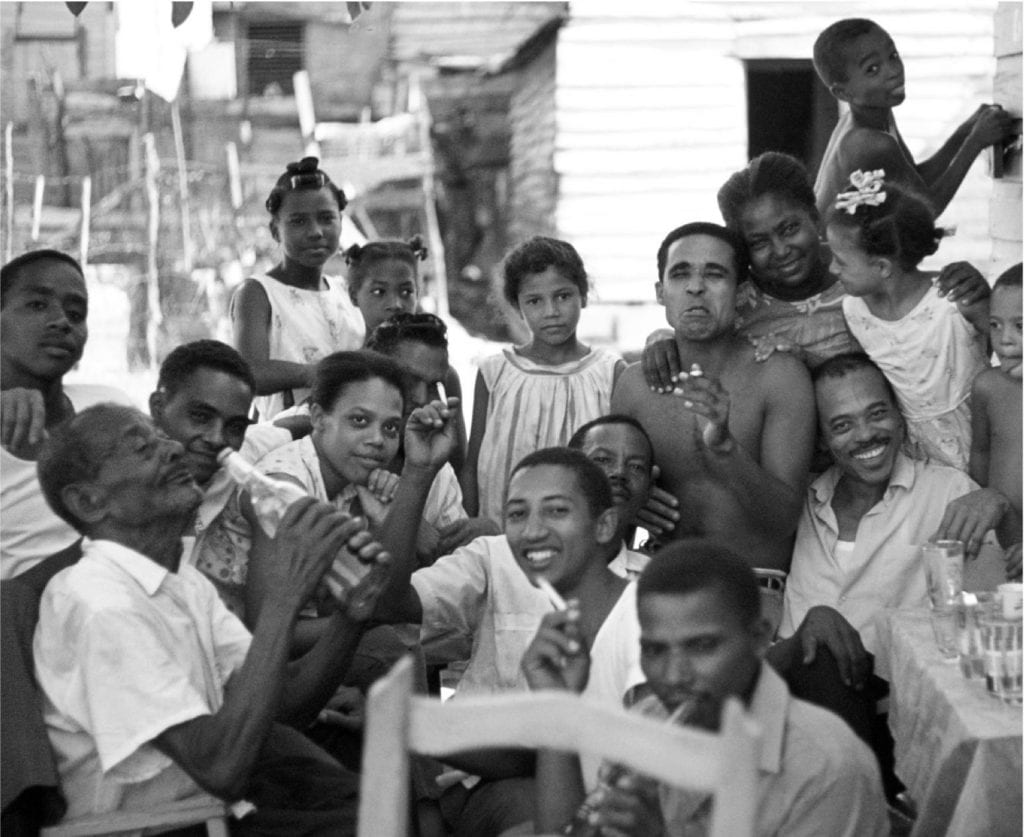 Neighbors in Capotillo, a barrio of Santo Domingo, 1968.