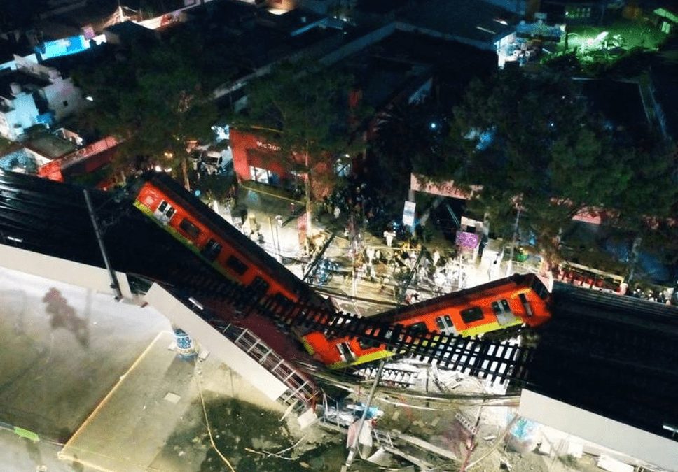 The Collapsing of Line 12 of the Mexico City Metro